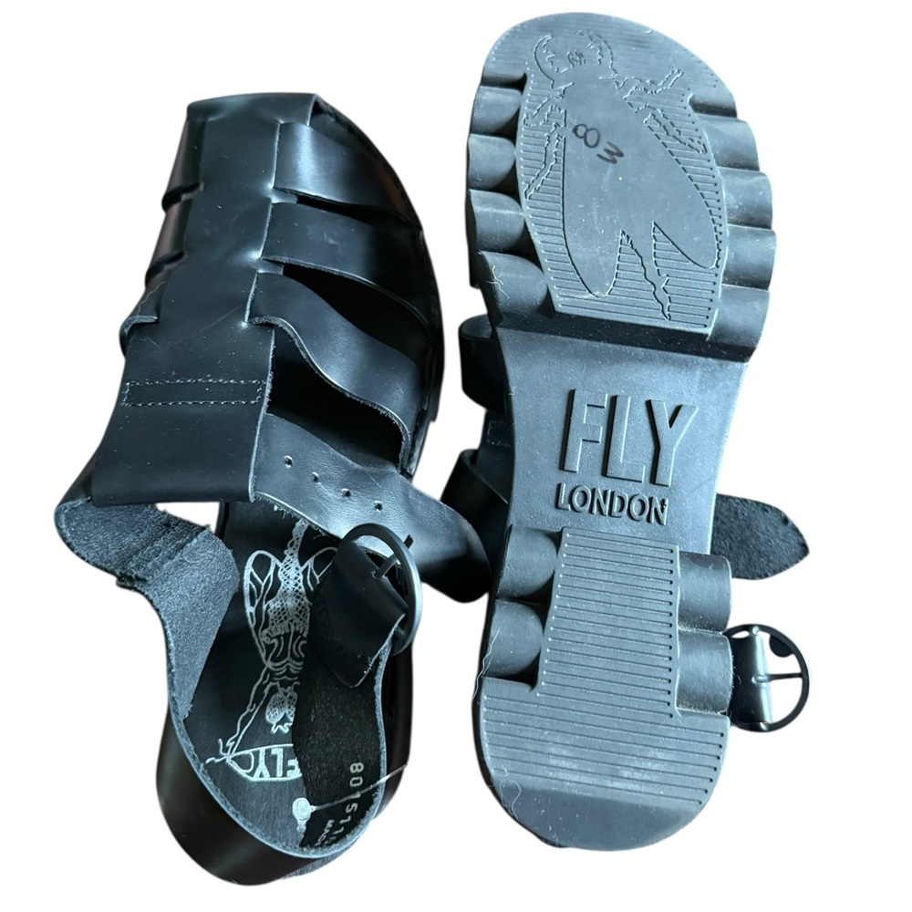 Fly London Emme Platform Fisherman Sandal - Picture 11 of 12